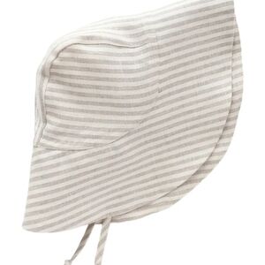 Striped Sunbonnet Hat